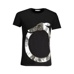 Trussardi Black Cotton Men Men's T-Shirt